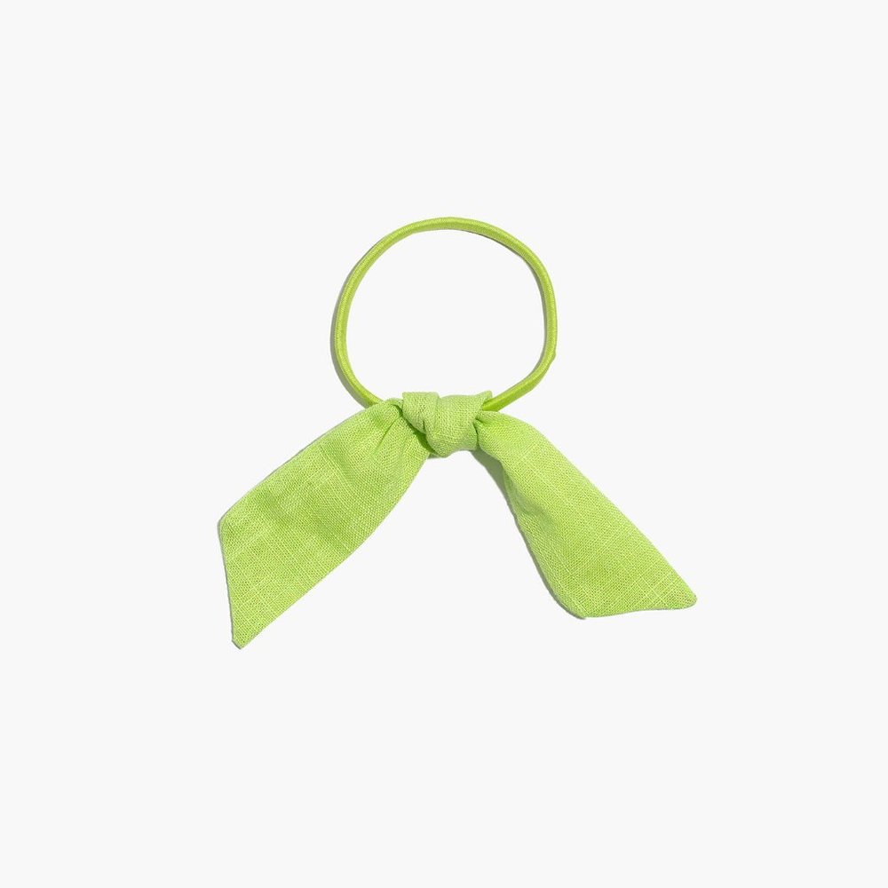 Free with Purchase | Madewell Linen Bow Hair Tie